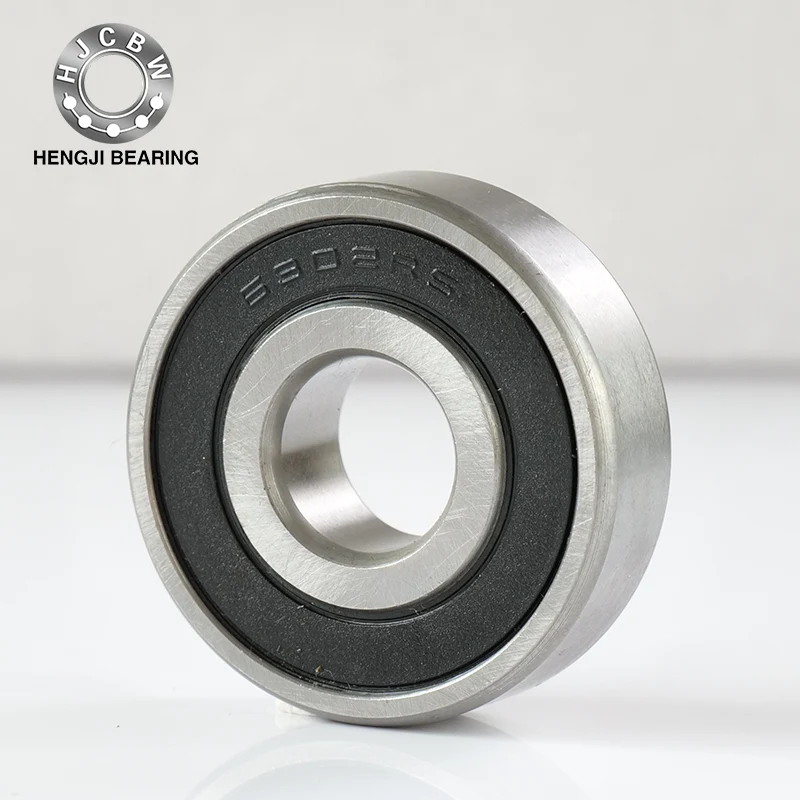 6302RS Single Row Deep Groove Ball ρουλεμάν με υποδοχές πλήρωσης